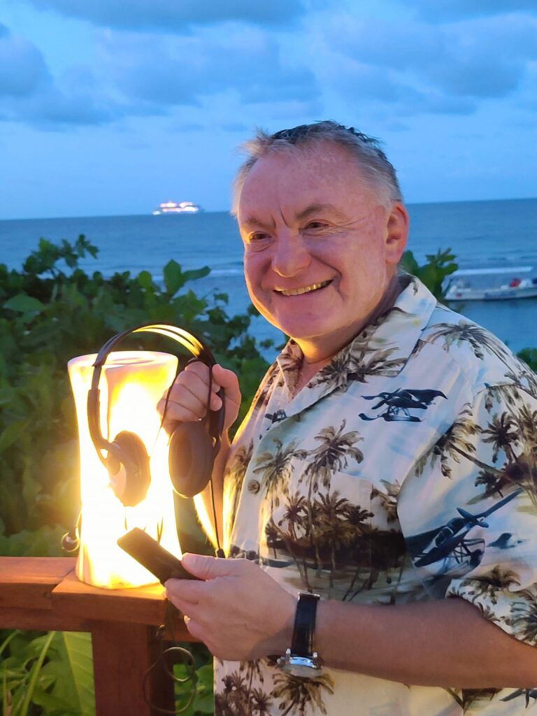 Serge Taran, Founder of Russian Ukrainian Translation and Interpretation in Dallas, continues to work even during his vacation in Jamaica!
